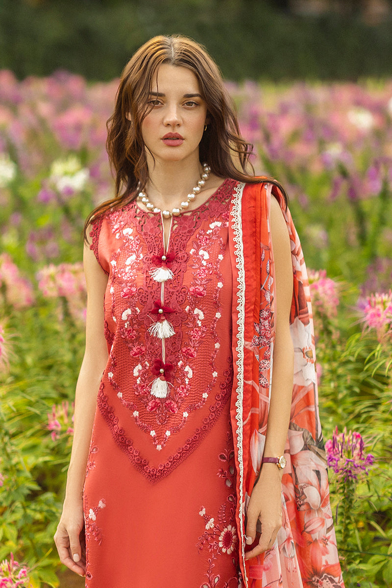 Mushq | Secret Garden Hemline 25 | Dewdrop Garden by Maria Faisal - Registered Vendor of : Mushq - type : Ladies Clothes - 100% original wedding dresses