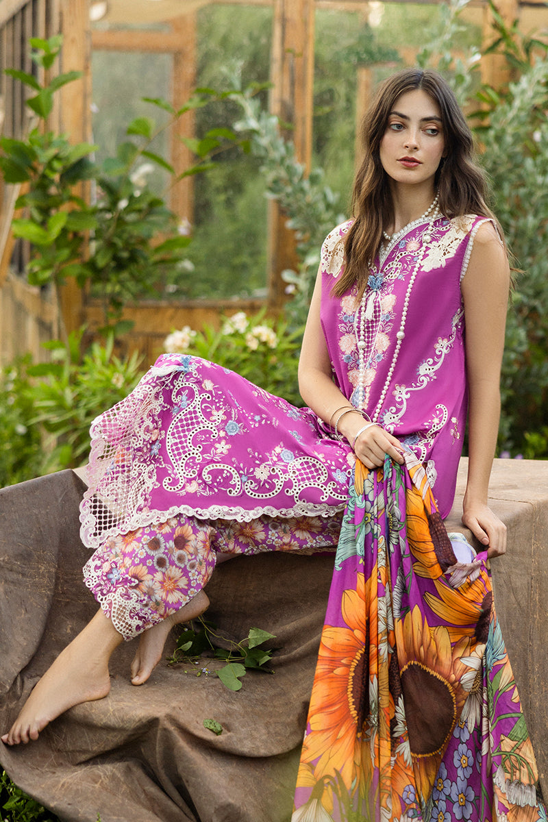 Mushq | Secret Garden Hemline 25 |Mystic Rose by Maria Faisal - Registered Vendor of : Mushq - type : Ladies Clothes - 100% original wedding dresses