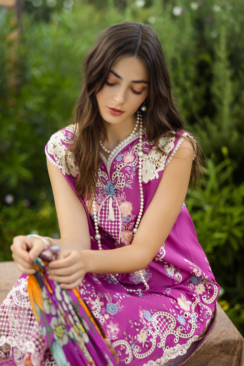 Mushq | Secret Garden Hemline 25 |Mystic Rose by Maria Faisal - Registered Vendor of : Mushq - type : Ladies Clothes - 100% original wedding dresses
