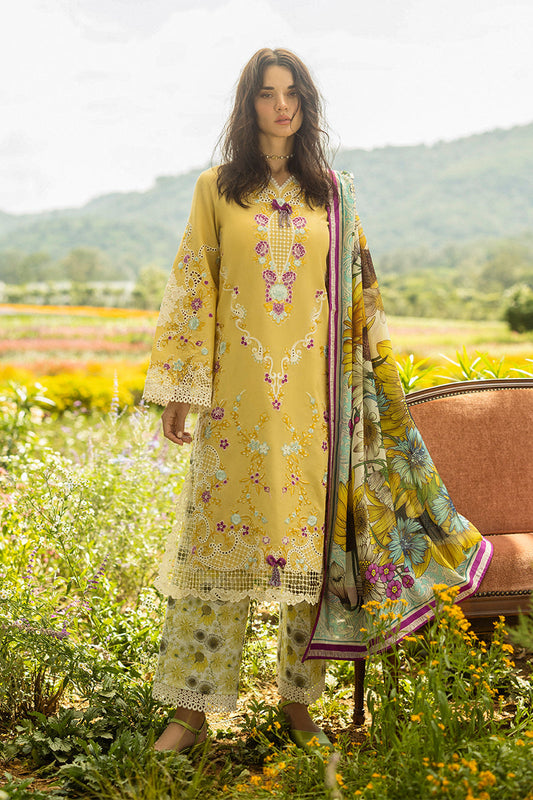 Mushq | Secret Garden Hemline 25 | Faded Sunflower by Maria Faisal - Registered Vendor of : Mushq - type : Ladies Clothes - 100% original wedding dresses