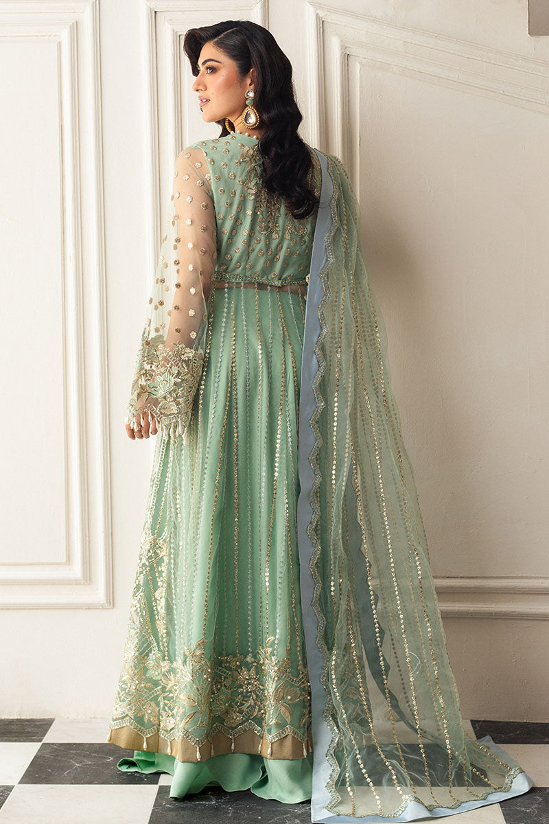 Mushq | Hemline Aura Debut Wedding Formals | PISTACHIO - Wedding Dress - Maria Faisal