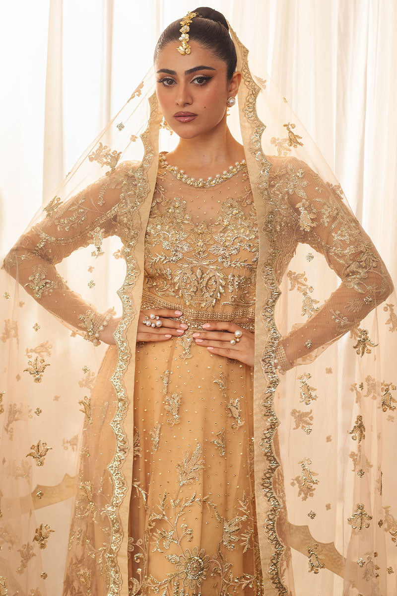 Mushq | Hemline Aura Debut Wedding Formals | CHAMOIS - Wedding Dress - Maria Faisal