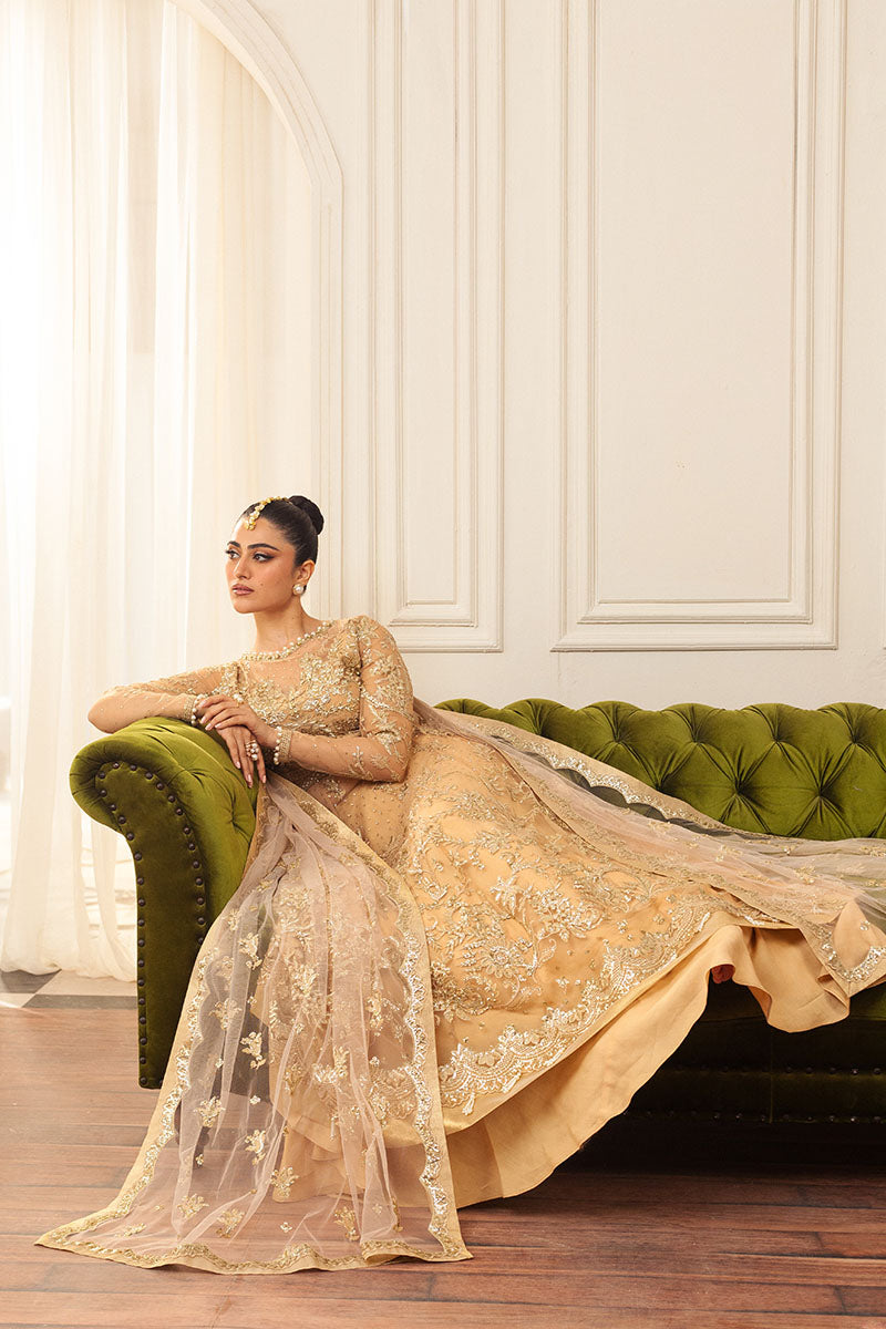Mushq | Hemline Aura Debut Wedding Formals | CHAMOIS - Wedding Dress - Maria Faisal