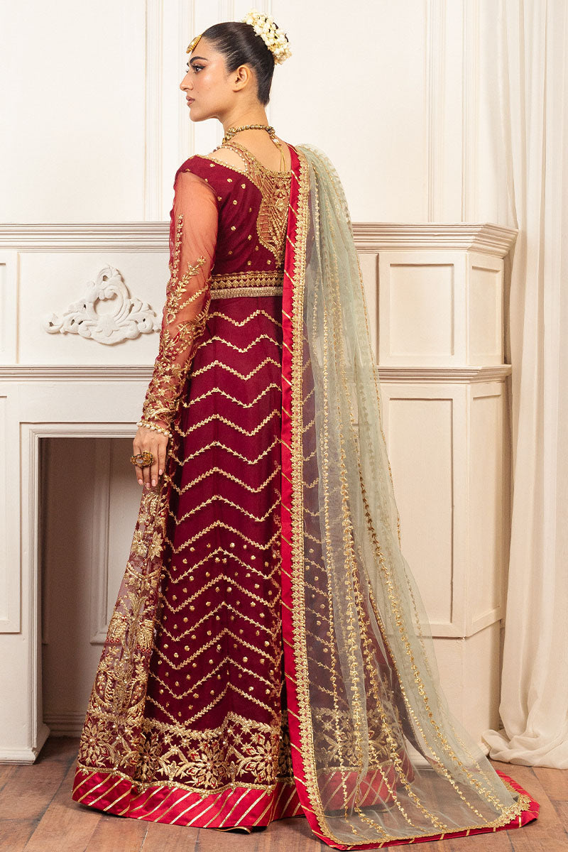 Mushq | Hemline Aura Debut Wedding Formals | SCARLET - Wedding Dress - Maria Faisal