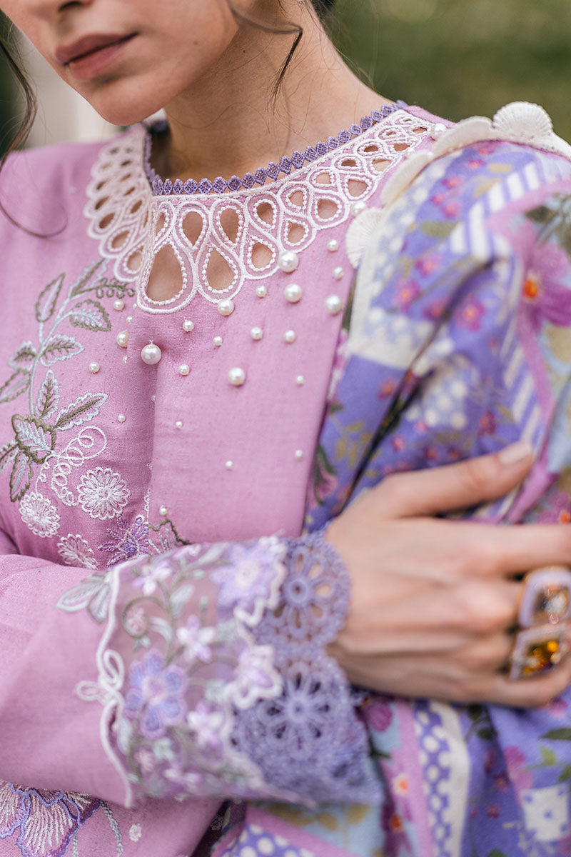 Mushq | Symphony Karandi Collection | SABLE SHINE - Designer Dress with Intricate embroidery and embellishments. Shop elegent wedding dress at Maria Faisal.