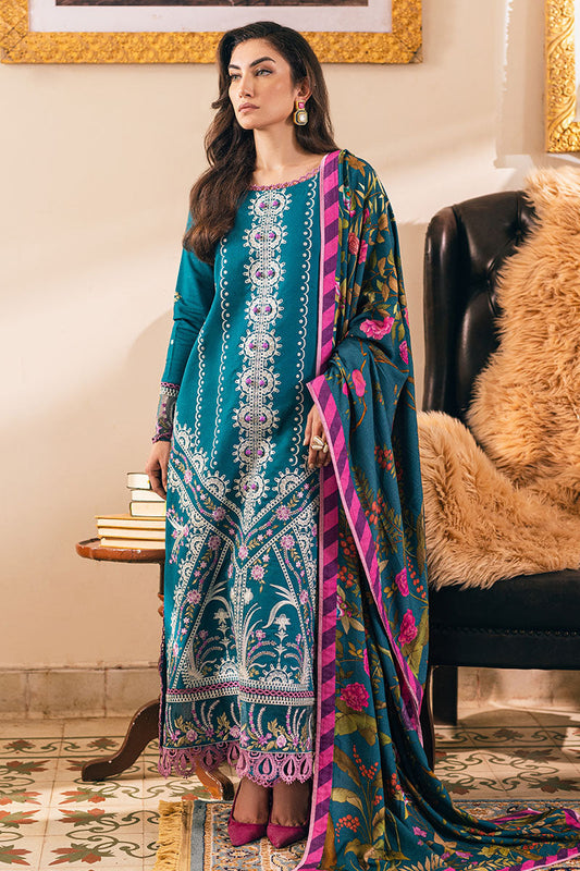 Mushq | Symphony Karandi Collection | SPICED MAPLE - Designer Dress with Intricate embroidery and embellishments. Shop elegent wedding dress at Maria Faisal.
