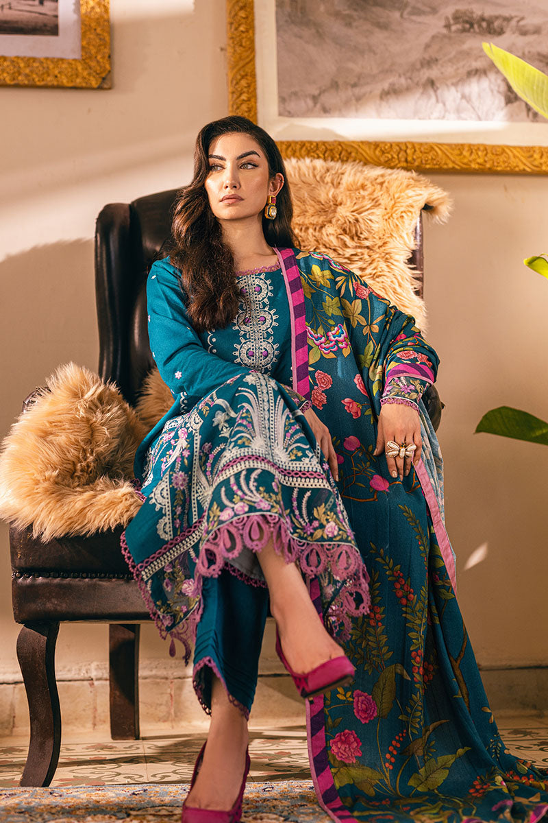Mushq | Symphony Karandi Collection | SPICED MAPLE - Designer Dress with Intricate embroidery and embellishments. Shop elegent wedding dress at Maria Faisal.