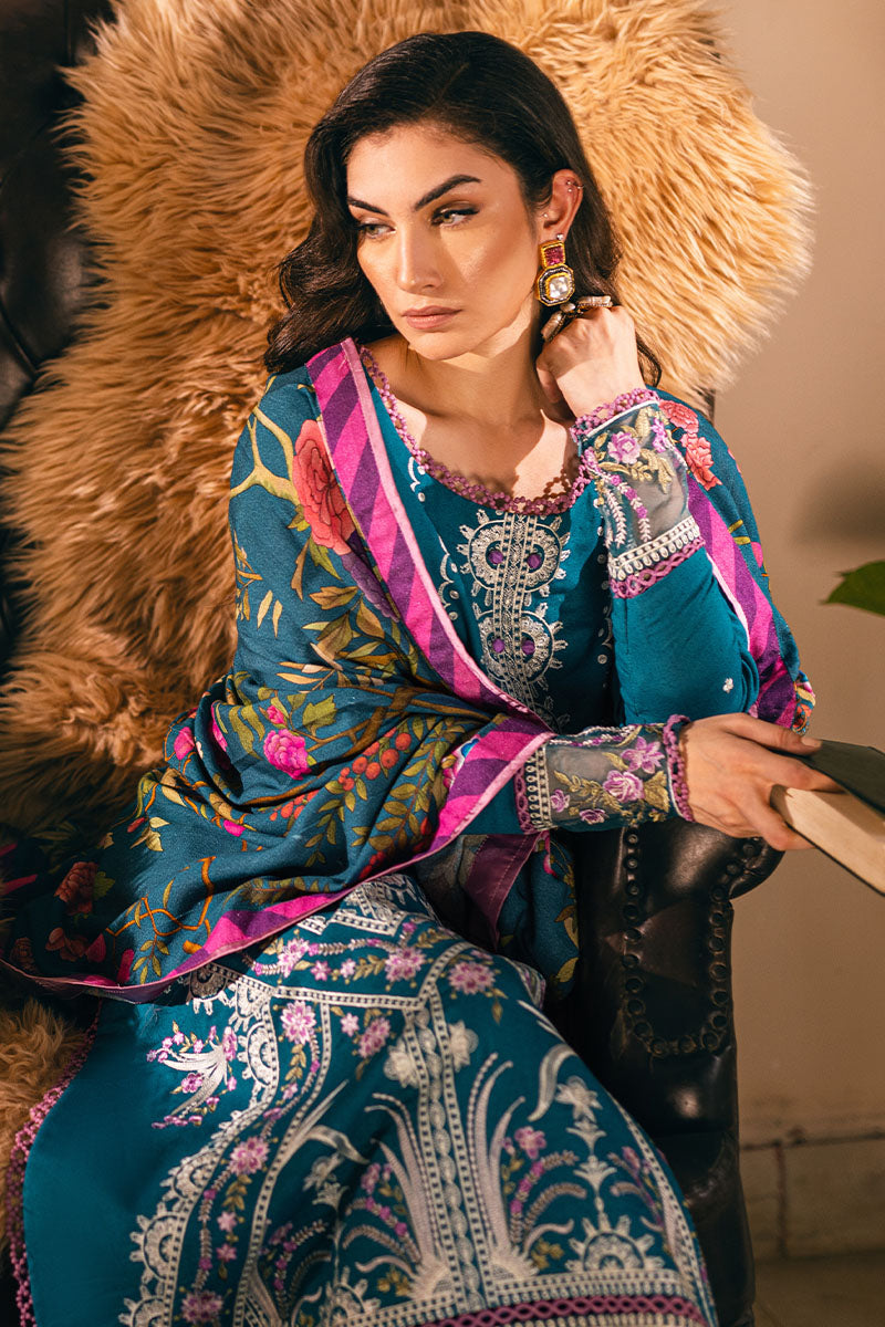 Mushq | Symphony Karandi Collection | SPICED MAPLE - Designer Dress with Intricate embroidery and embellishments. Shop elegent wedding dress at Maria Faisal.