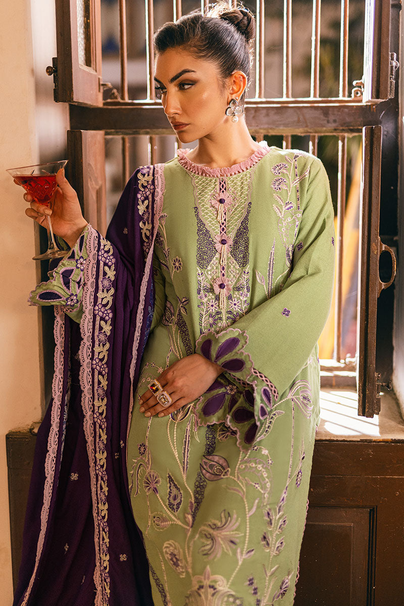 Mushq | Symphony Karandi Collection | SPARKLING NOIR - Designer Dress with Intricate embroidery and embellishments. Shop elegent wedding dress at Maria Faisal.