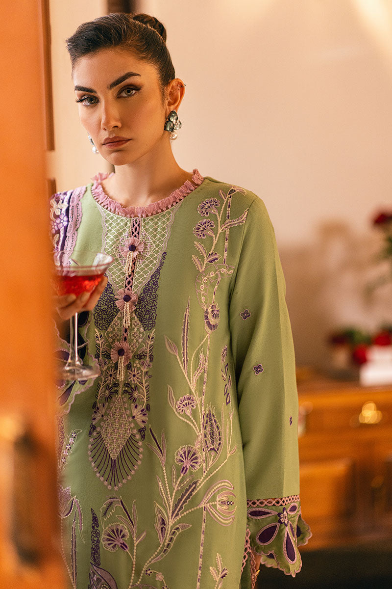 Mushq | Symphony Karandi Collection | SPARKLING NOIR - Designer Dress with Intricate embroidery and embellishments. Shop elegent wedding dress at Maria Faisal.