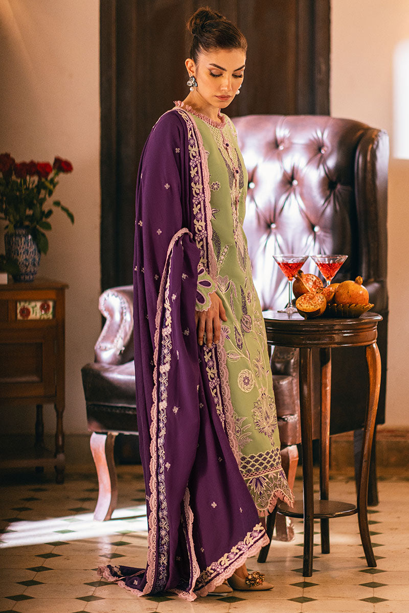 Mushq | Symphony Karandi Collection | SPARKLING NOIR - Designer Dress with Intricate embroidery and embellishments. Shop elegent wedding dress at Maria Faisal.