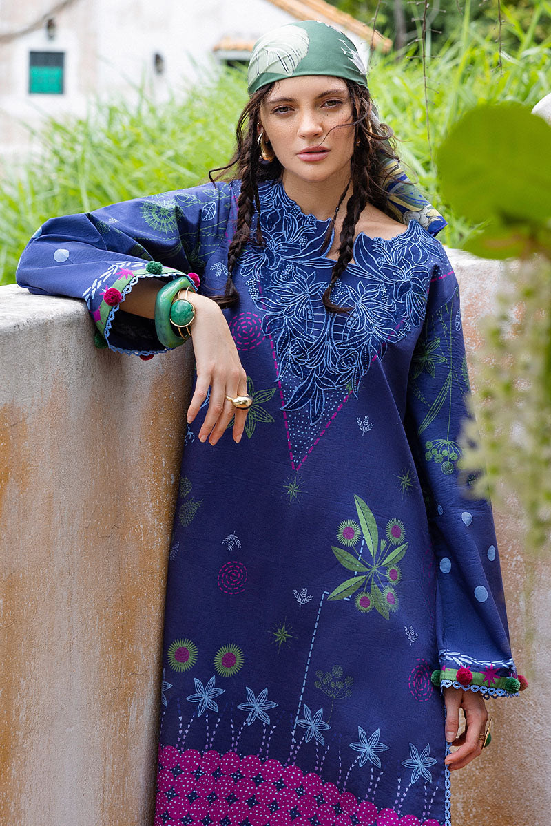 Mushq | Mirasol Printed Cambric | Amor Grito - Ladies Clothes - Maria Faisal