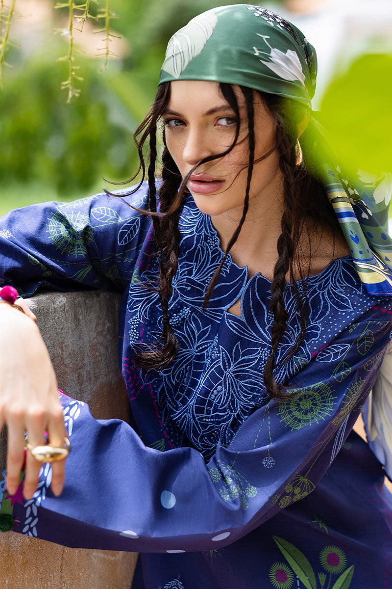 Mushq | Mirasol Printed Cambric | Amor Grito - Ladies Clothes - Maria Faisal