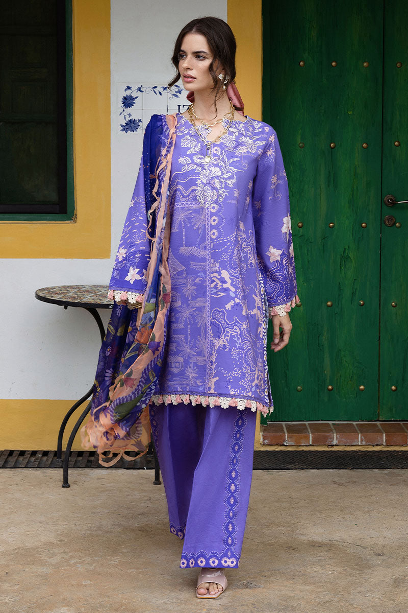 Mushq | Mirasol Printed Cambric | Alma Mia - Ladies Clothes - Maria Faisal