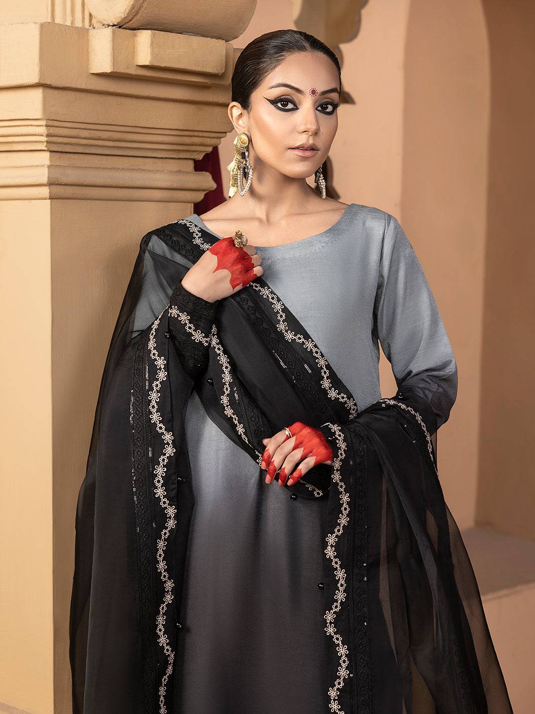 Hem Stitch | Raw Silk Edit 25 | Hazel by Maria Faisal - Registered Vendor of : Hemstitch - type : Ladies Clothes - 100% original wedding dresses