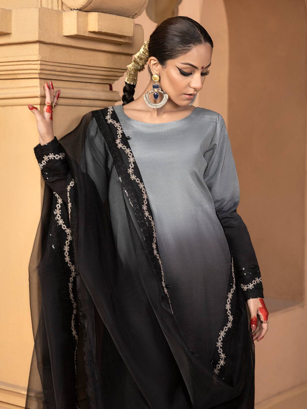 Hem Stitch | Raw Silk Edit 25 | Hazel by Maria Faisal - Registered Vendor of : Hemstitch - type : Ladies Clothes - 100% original wedding dresses