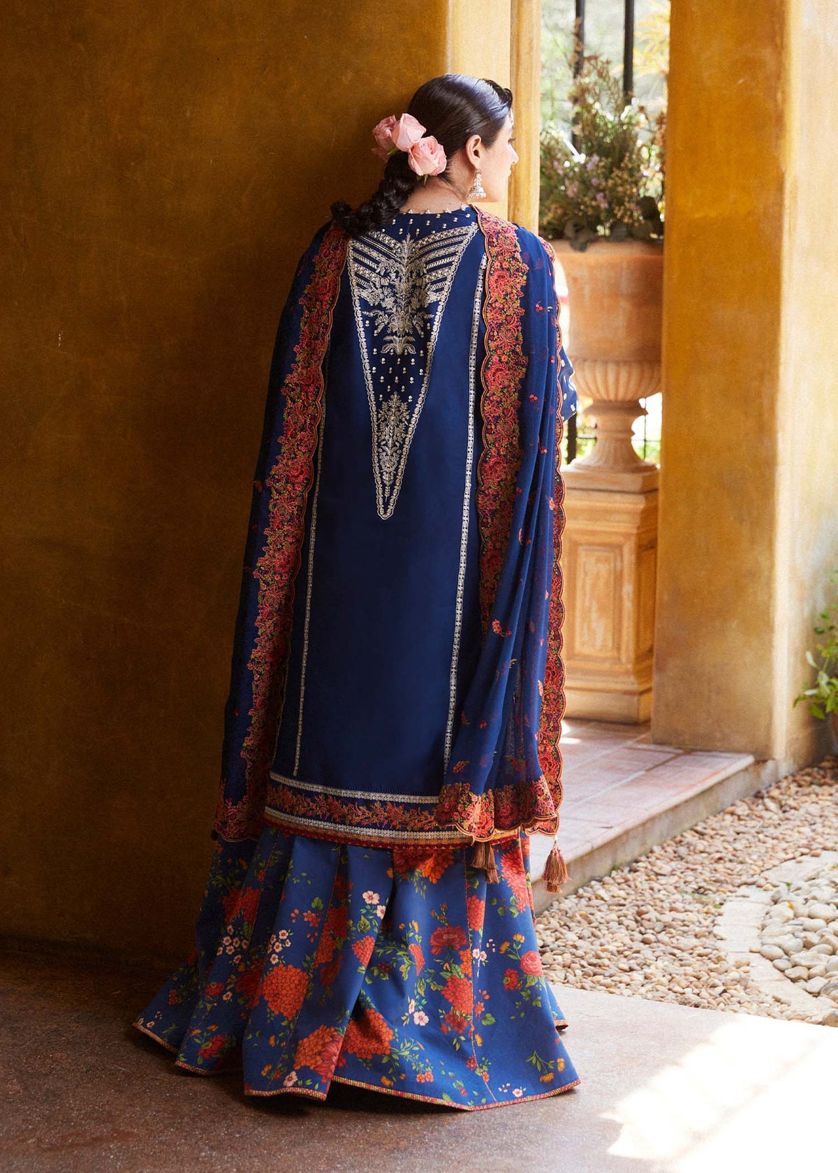 Hussain Rehar | Zaiba-Eid Lawn Collection24 | Neelofar - Waniyas