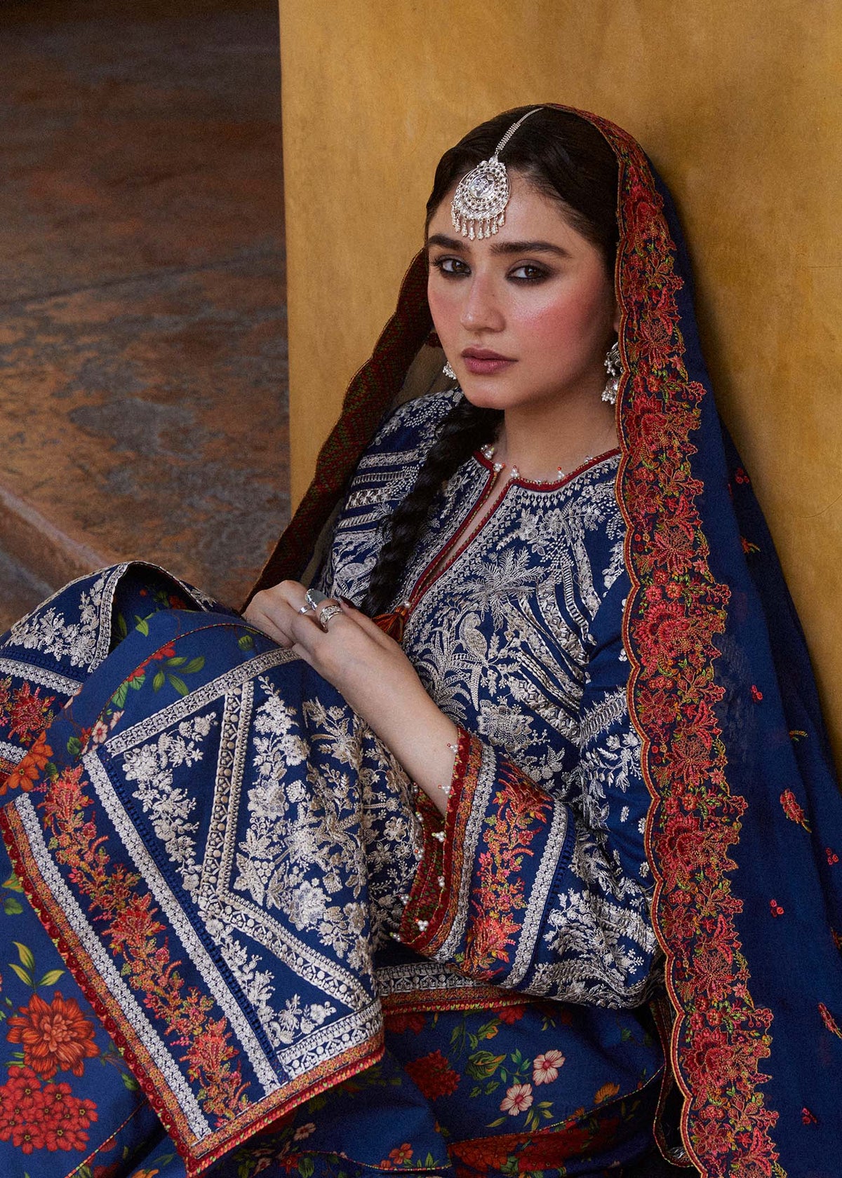 Hussain Rehar | Zaiba-Eid Lawn Collection24 | Neelofar - Waniyas