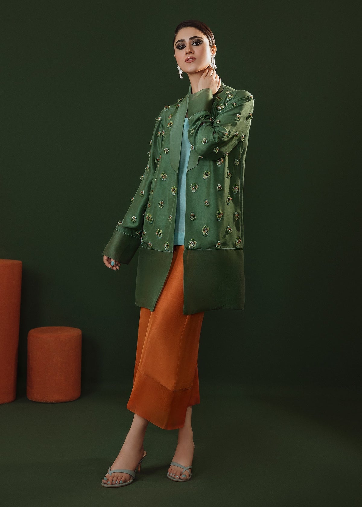 Hussain Rehar | Basic Not Basic |  Wild poppy - Ladies Clothes 