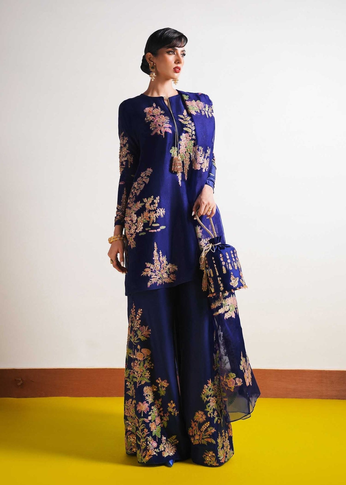 Hussain Rehar | Basic Not Basic |  Marine - Ladies Clothes 