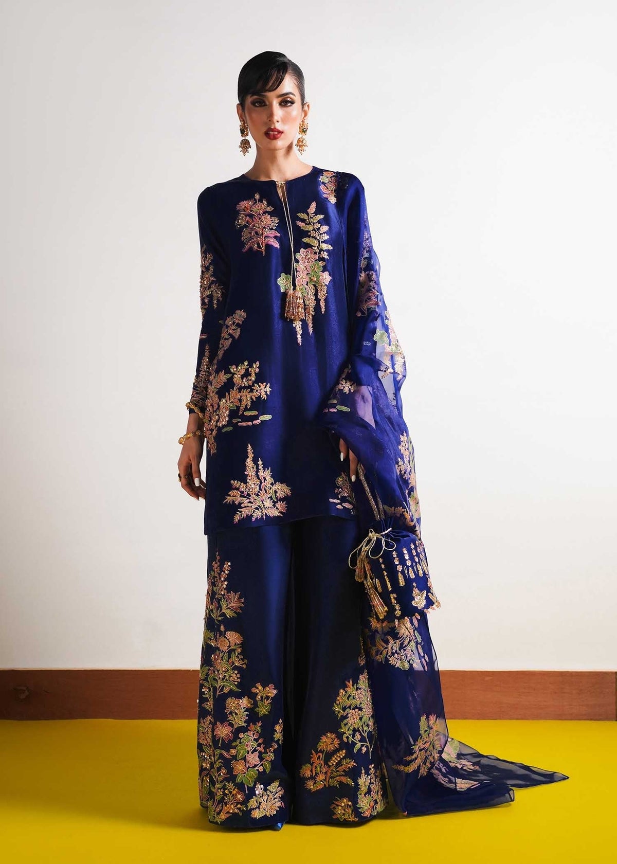 Hussain Rehar | Basic Not Basic |  Marine - Ladies Clothes 