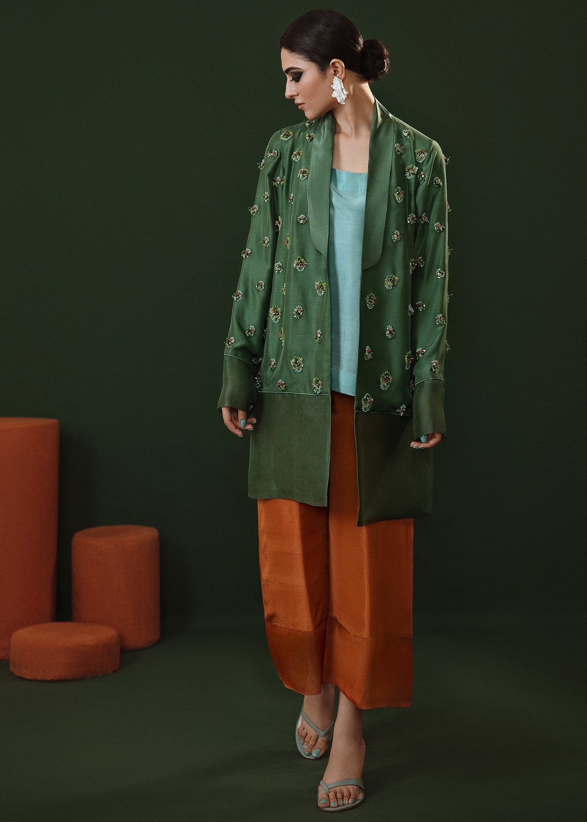 Hussain Rehar | Basic Not Basic |  Wild poppy - Ladies Clothes 