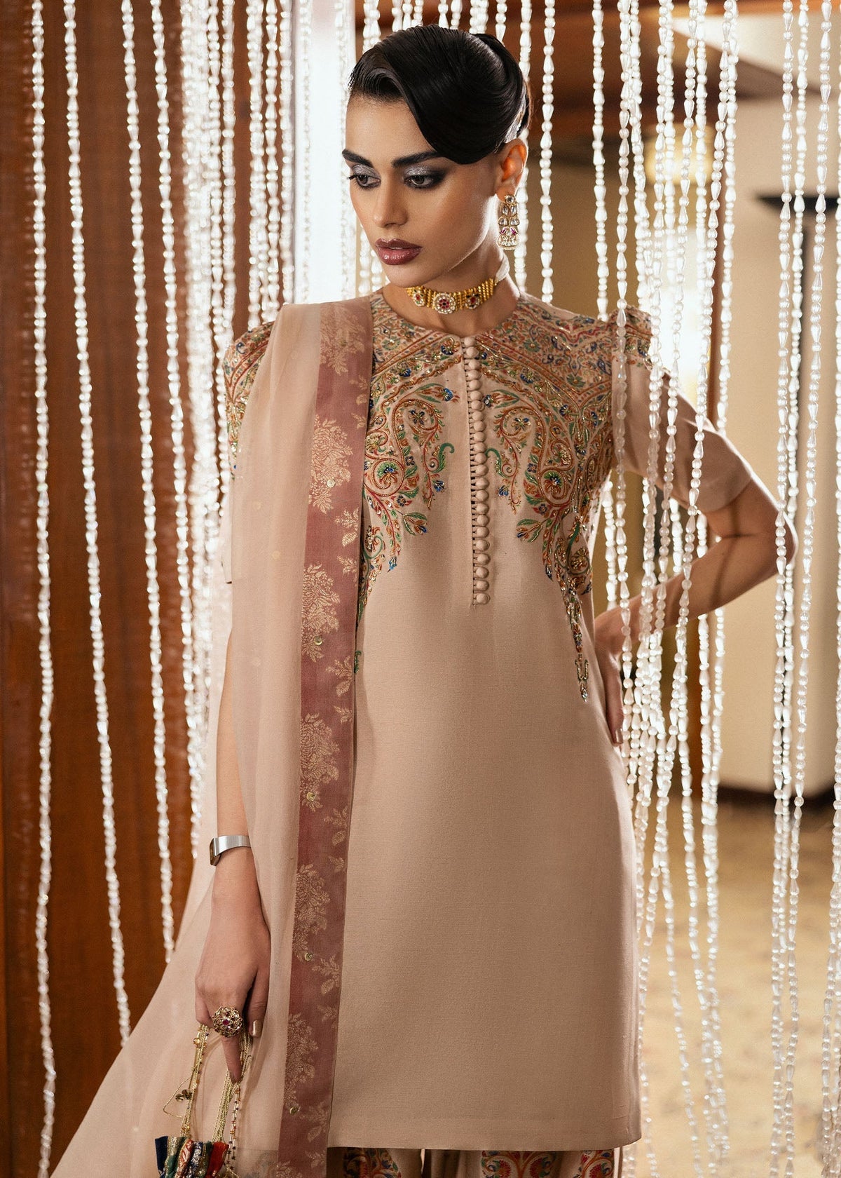 Hussain Rehar | Basic Not Basic |  Buff - Ladies Clothes 