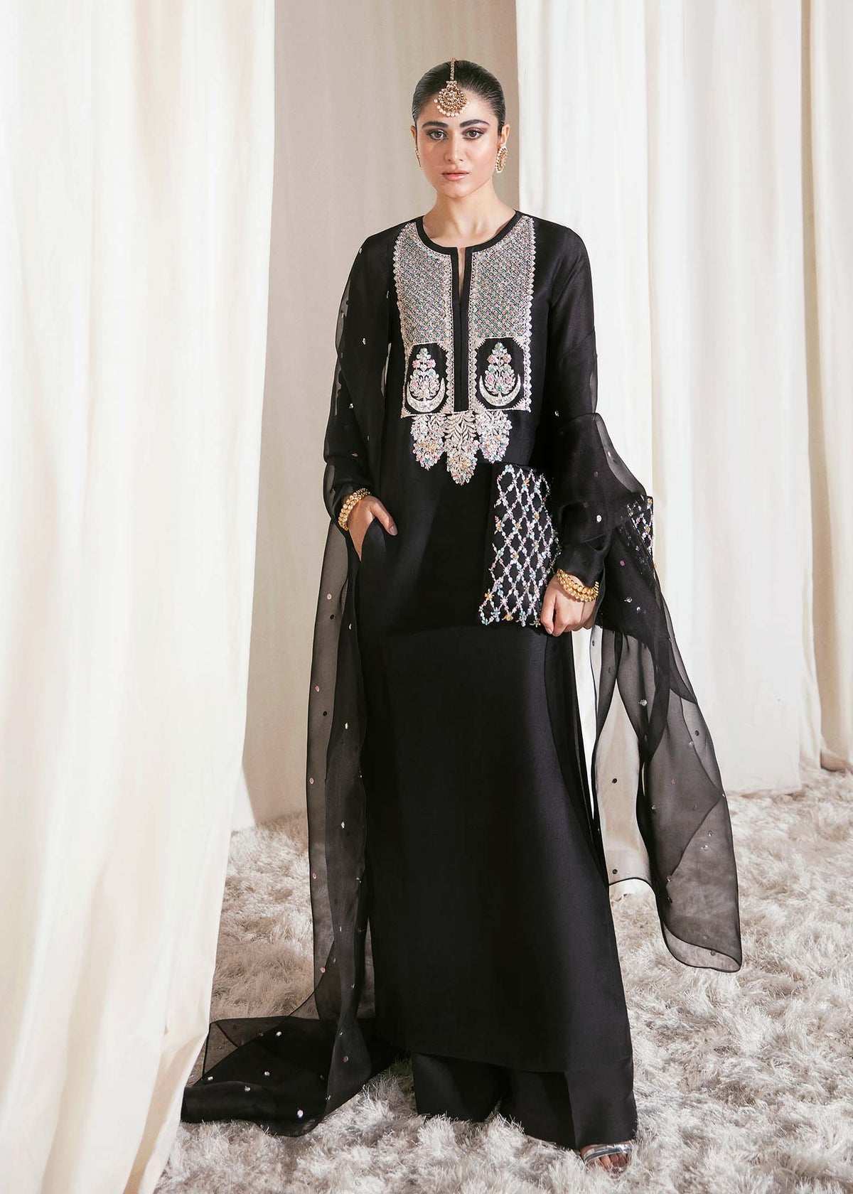 Hussain Rehar | Basic Not Basic |  CORVUS - Ladies Clothes 