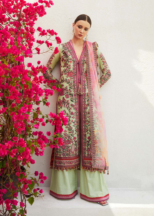 Hussain Rehar | Eid Luxury Lawn SS/24 | Eira - Waniyas