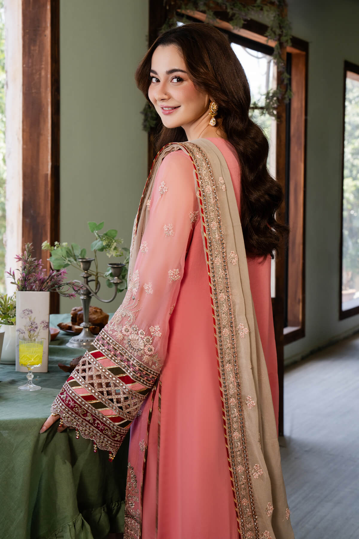 Imrozia Premium | Naina Chiffon | I-189 Aainaa - Ladies Clothes - Maria Faisal