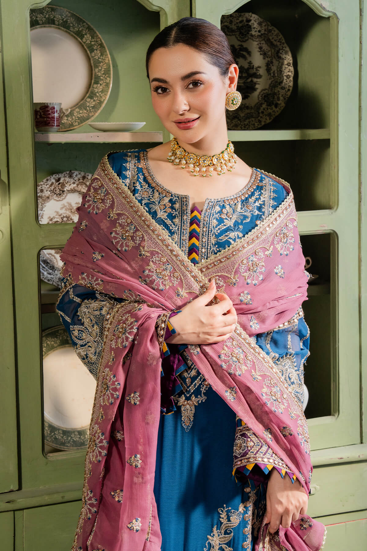 Imrozia Premium | Naina Chiffon | I-197 Afsa - Ladies Clothes - Maria Faisal