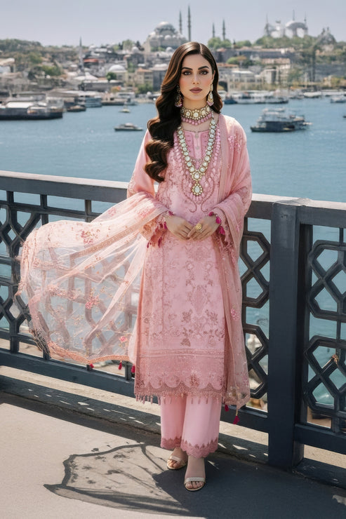 Imrozia Premium | Mehr e Mah | I-242 Meleknaaz - Formal Dress - available at Maria Faisal in UK and USA.