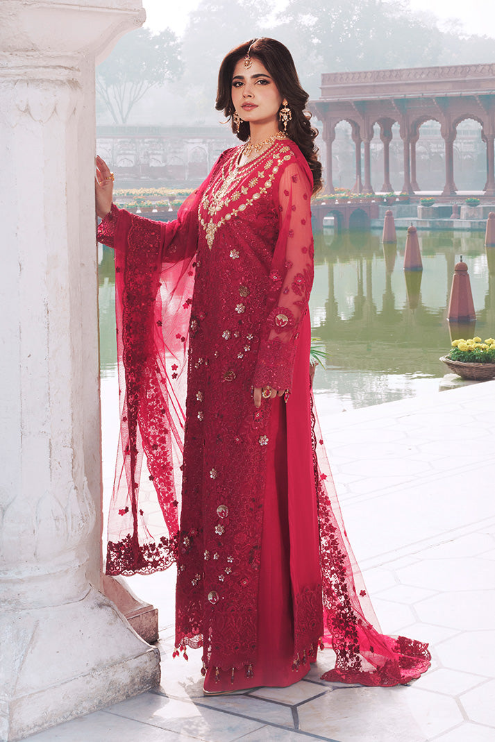 Imrozia Premium | Sajal Bridals | I-263 Ishq - Bridal Dress - available at Maria Faisal in UK and USA.