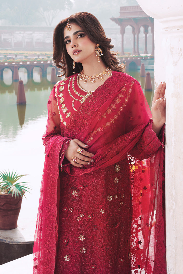 Imrozia Premium | Sajal Bridals | I-263 Ishq - Bridal Dress - available at Maria Faisal in UK and USA.