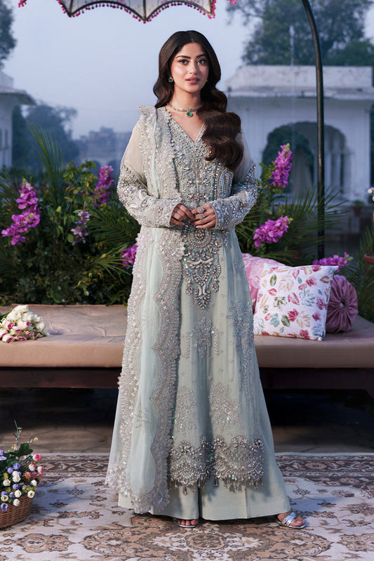 Imrozia Premium | Sajal Bridals | I-264 Chamak - Bridal Dress - available at Maria Faisal in UK and USA.