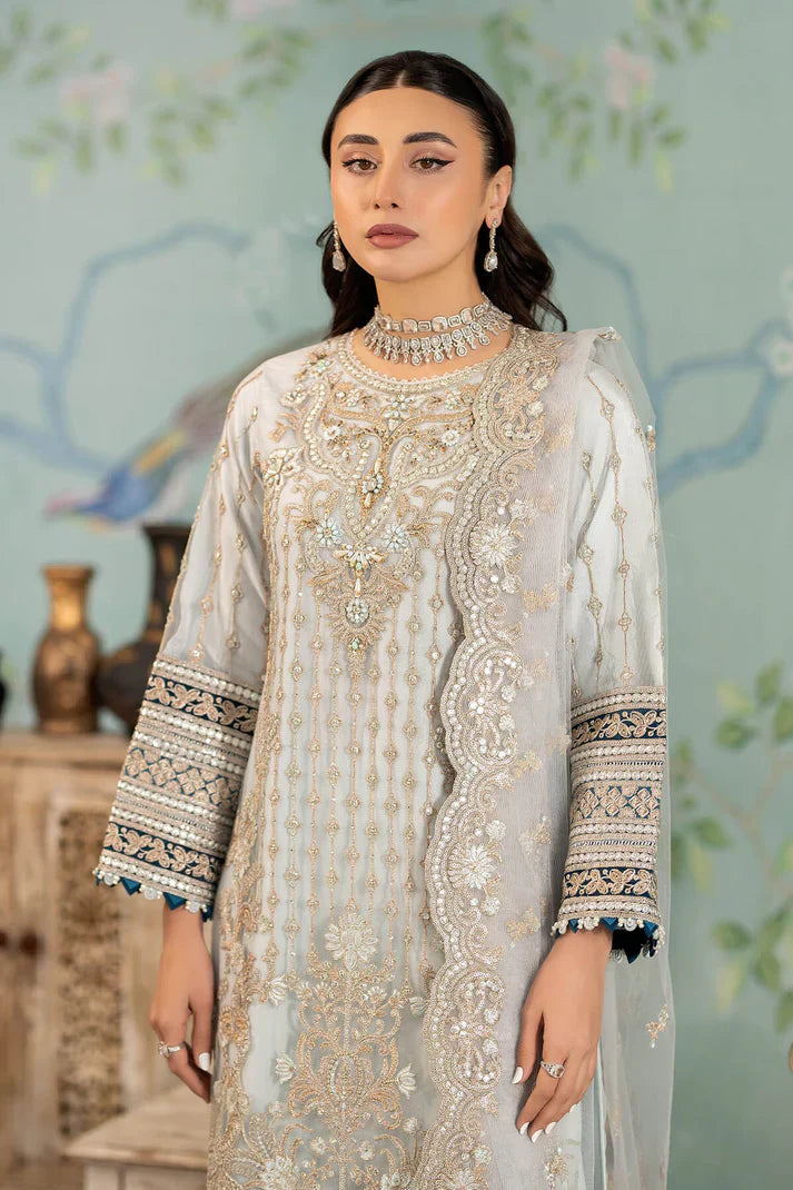 Imrozia Premium | Baad e Saba Pret Luxury Eid Collection | I.P-41 Bareeze - Ladies Clothes - Maria Faisal