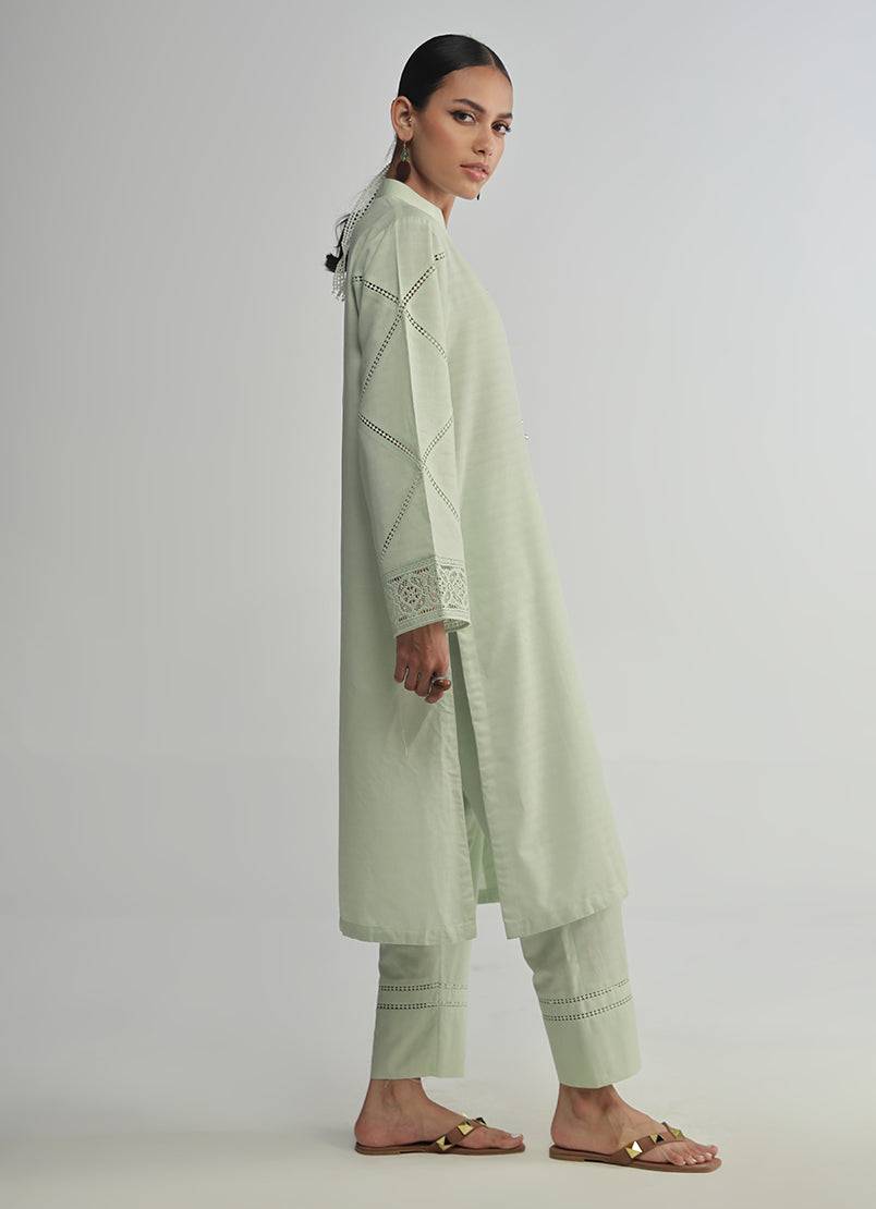 Image | Spring Basics 25 | IJSL-213710-12391 by Maria Faisal - Registered Vendor of : Image - type : Ladies Clothes - 100% original wedding dresses