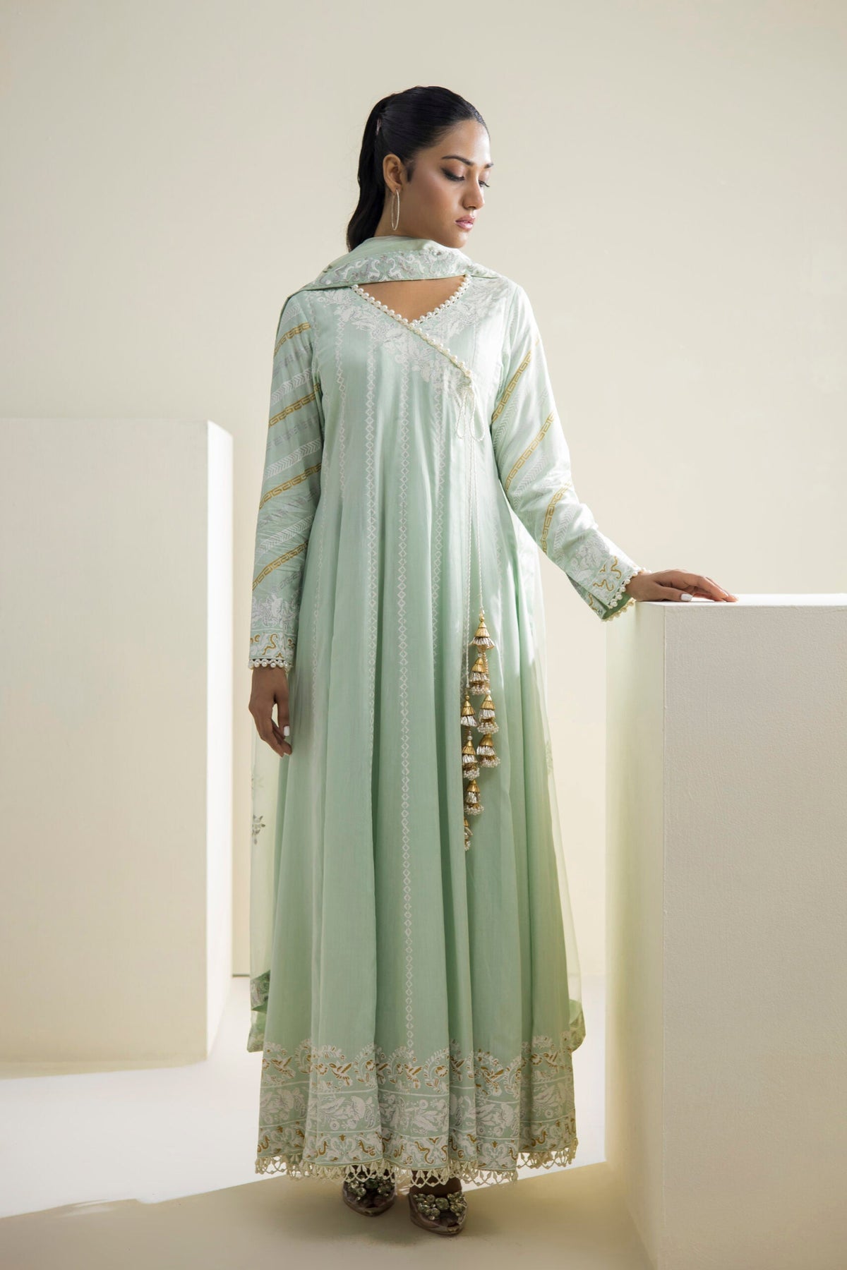 Farhat Jahan | Luxury Pret | Aabroo - Maria Faisal