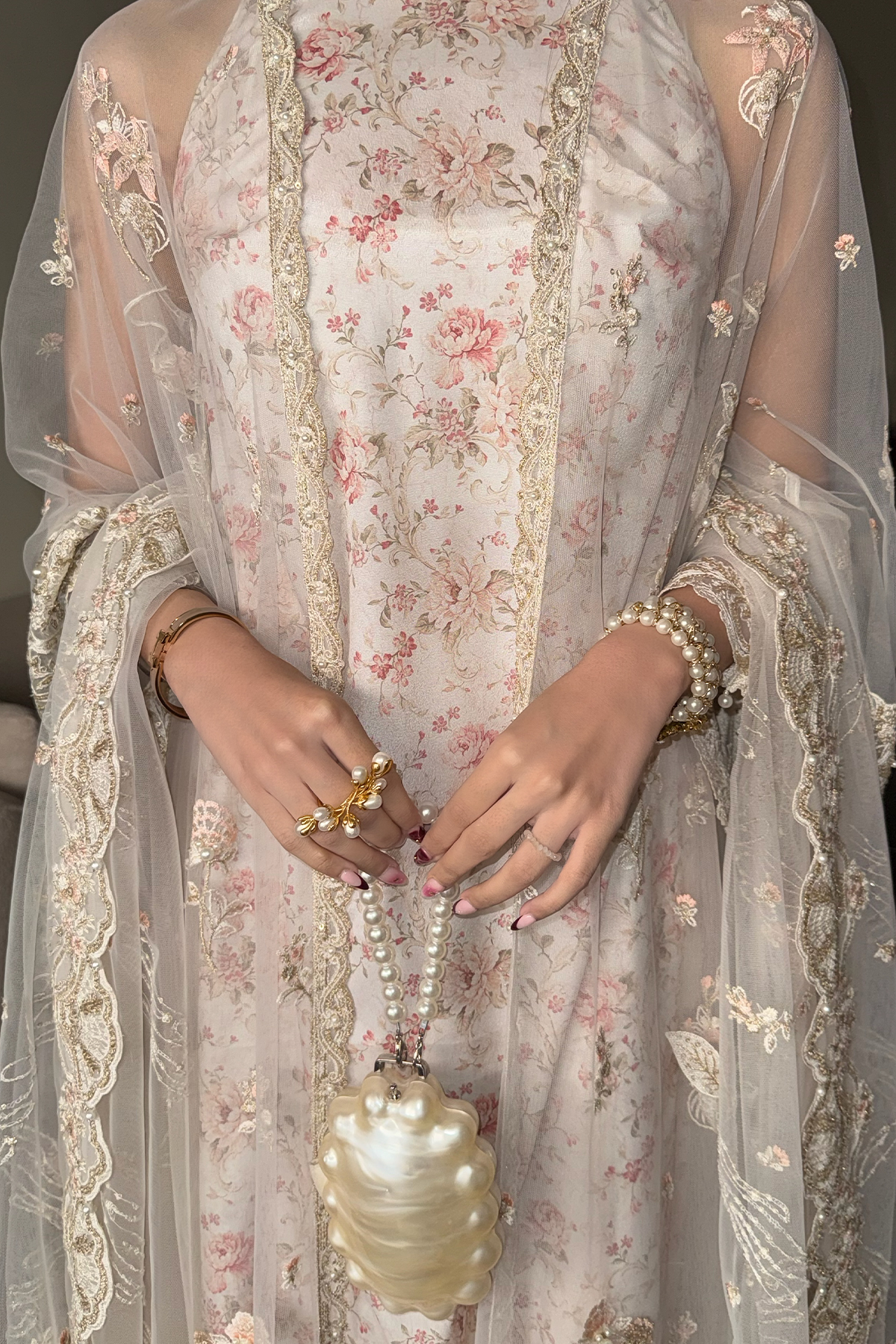 Erum Khan | The Formal Edit | Fit 01 - Formal Dress - available at Maria Faisal in UK and USA.