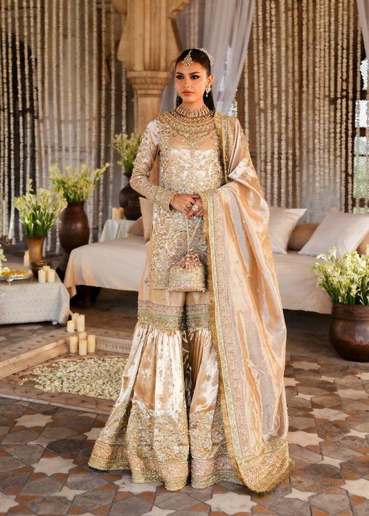 Kanwal Malik | Sajni Wedding Festive | RESHAM - Wedding Dress - available at Maria Faisal in UK and USA.