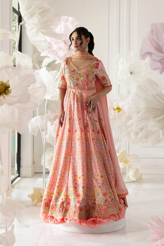 Mina Hassan | Festive Dholki 25 | Maaya - Wedding Dress - available at Maria Faisal in UK and USA.