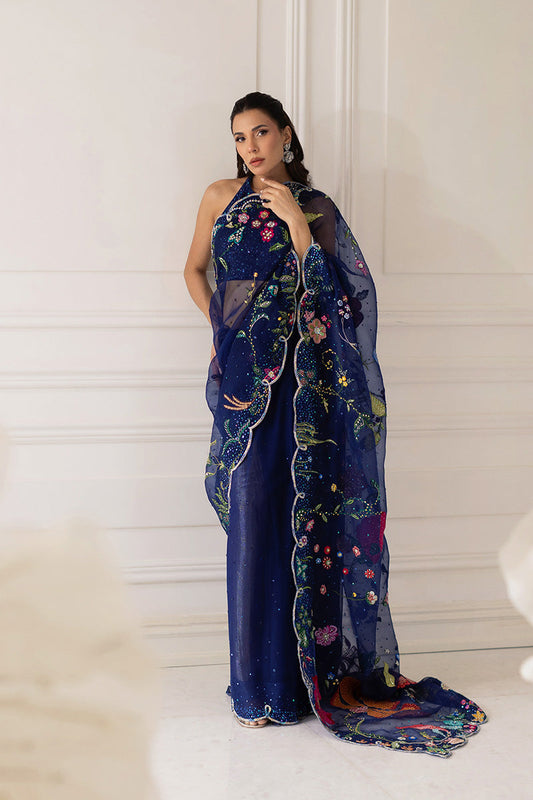 Mina Hassan | Festive Dholki 25 | Syra - Wedding Dress - available at Maria Faisal in UK and USA.