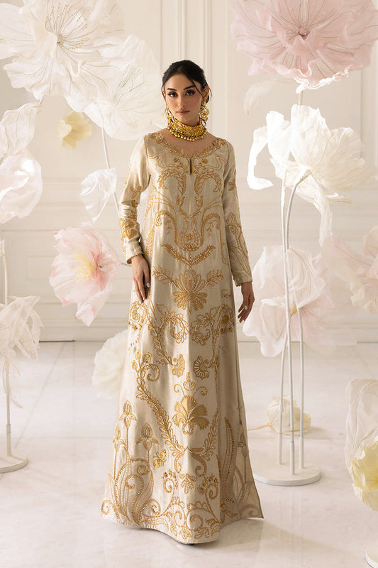 Mina Hassan | Festive Dholki 25 | Aina - Wedding Dress - available at Maria Faisal in UK and USA.