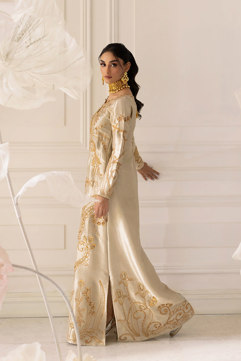 Mina Hassan | Festive Dholki 25 | Aina - Wedding Dress - available at Maria Faisal in UK and USA.