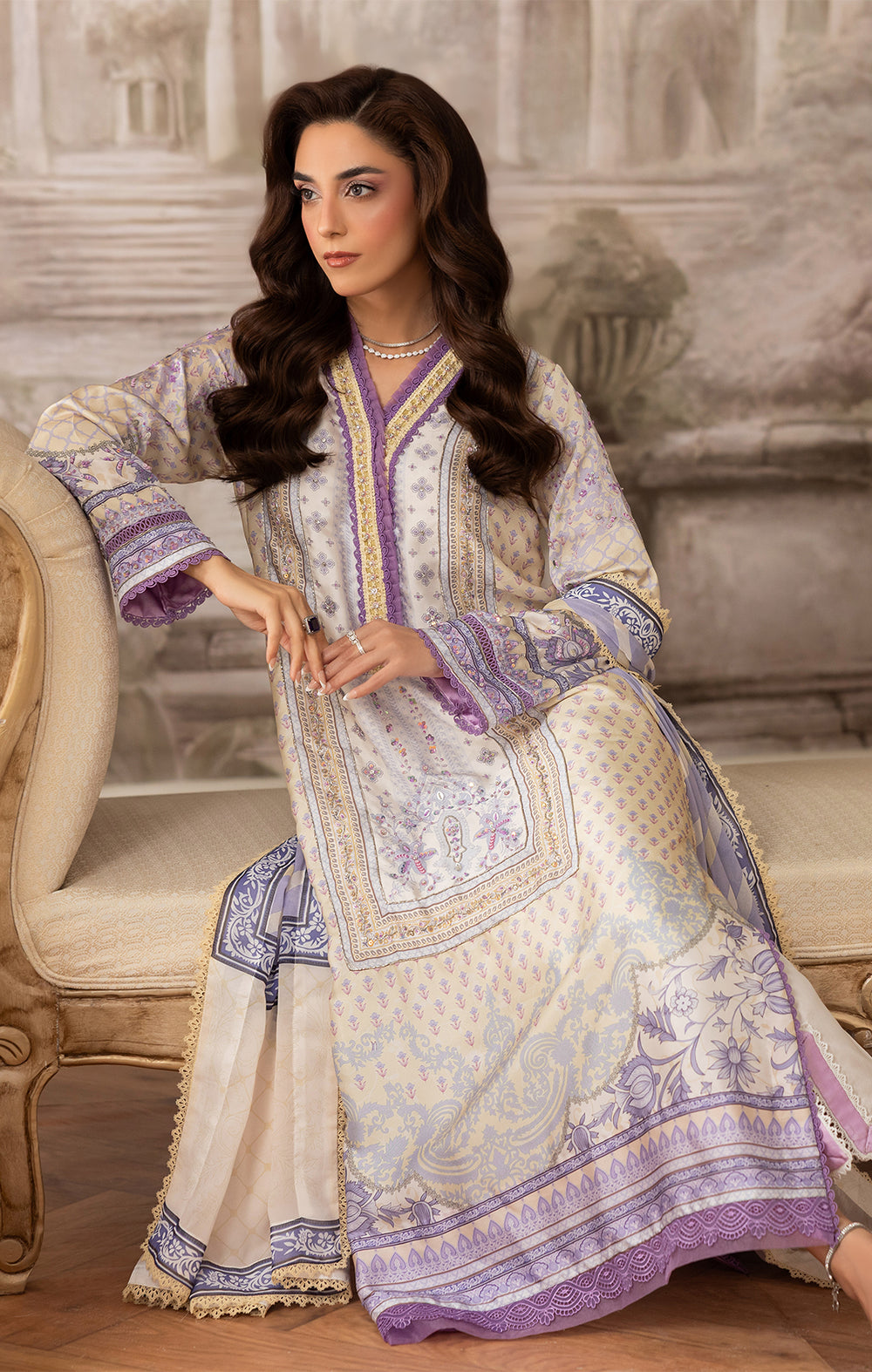 Maya | Eloura Silk Pret 25 |CELIA - Ladies Clothes - Maria Faisal