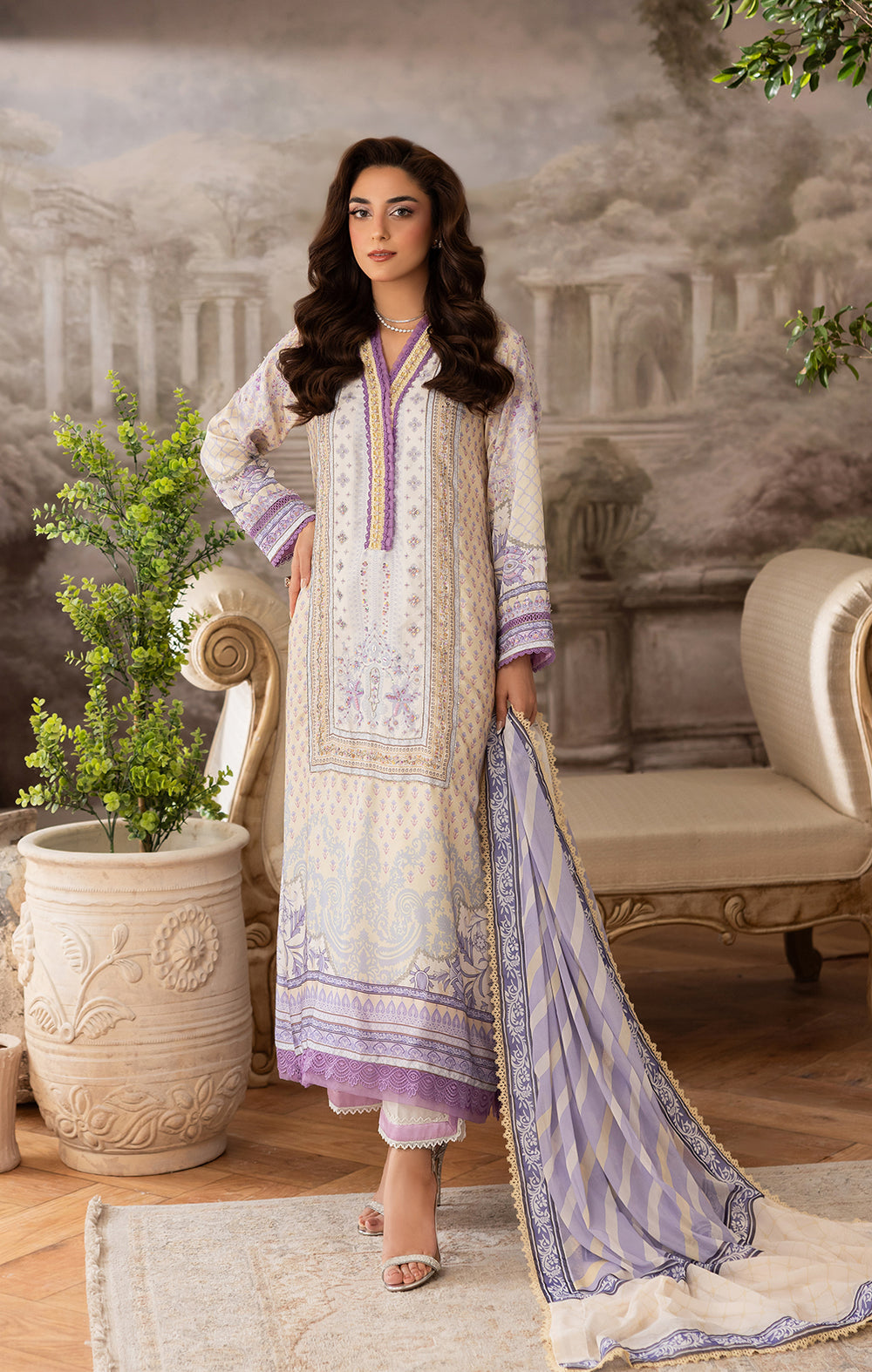 Maya | Eloura Silk Pret 25 |CELIA - Ladies Clothes - Maria Faisal