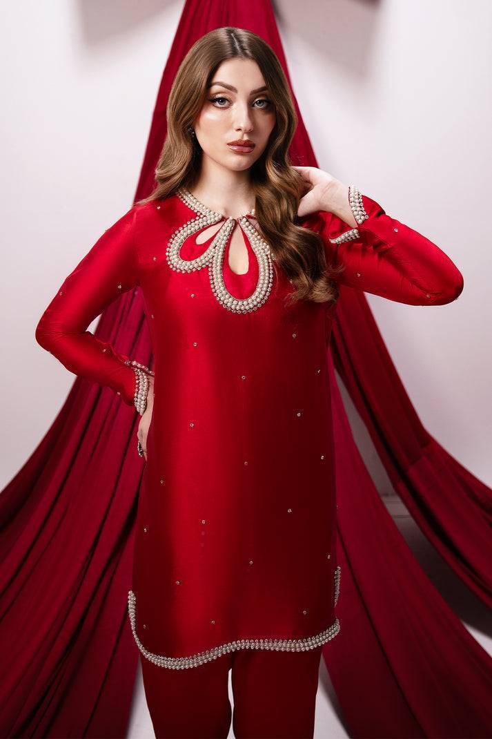 Raja Salahuddin | House of Mina | Crimson by Maria Faisal - Registered Vendor of : Raja Salahuddin - type : Ladies Clothes - 100% original wedding dresses