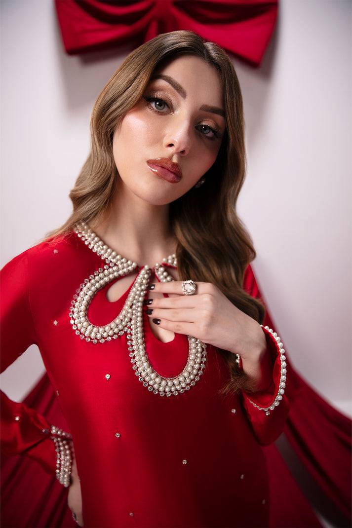 Raja Salahuddin | House of Mina | Crimson by Maria Faisal - Registered Vendor of : Raja Salahuddin - type : Ladies Clothes - 100% original wedding dresses