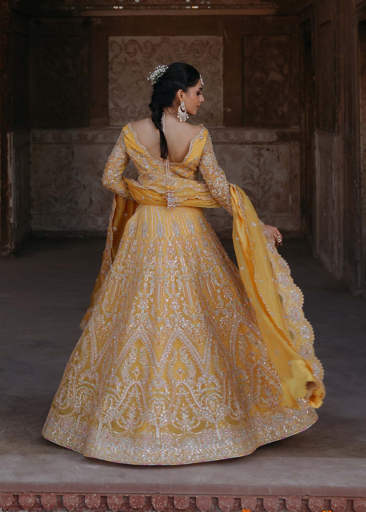 Kanwal Malik | Sajni Wedding Festive | KHIRAD - Wedding Dress - available at Maria Faisal in UK and USA.