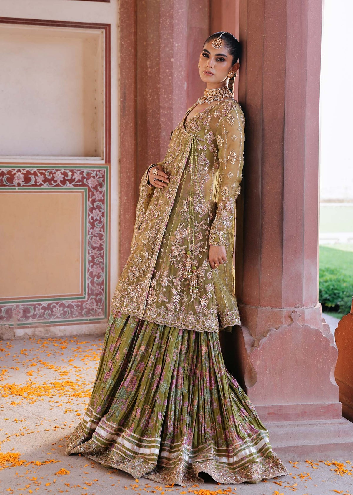 Kanwal Malik | Sajni Wedding Festive | AMAL - Wedding Dress - available at Maria Faisal in UK and USA.